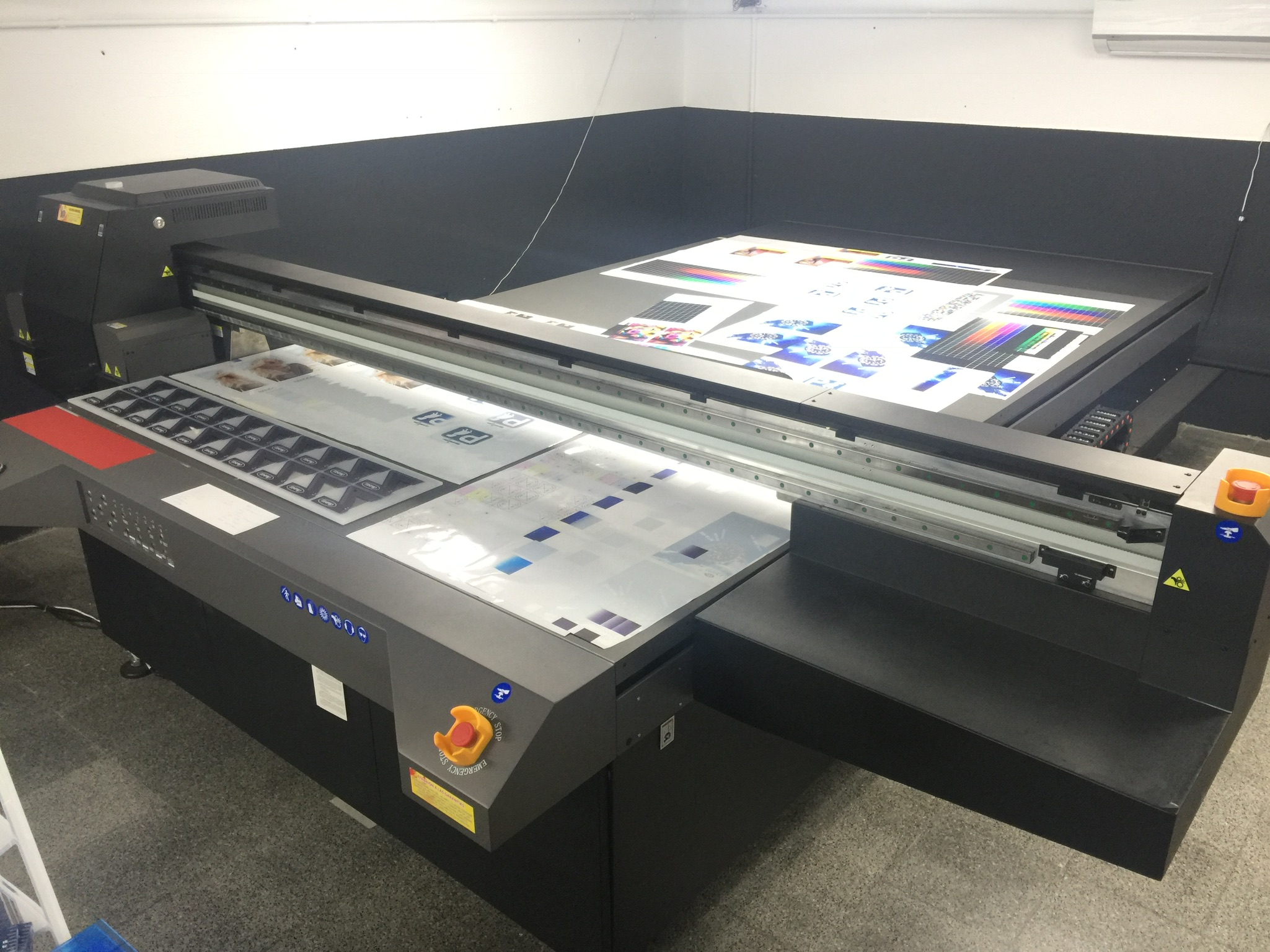 Nueva máquina plana  impresión Digital